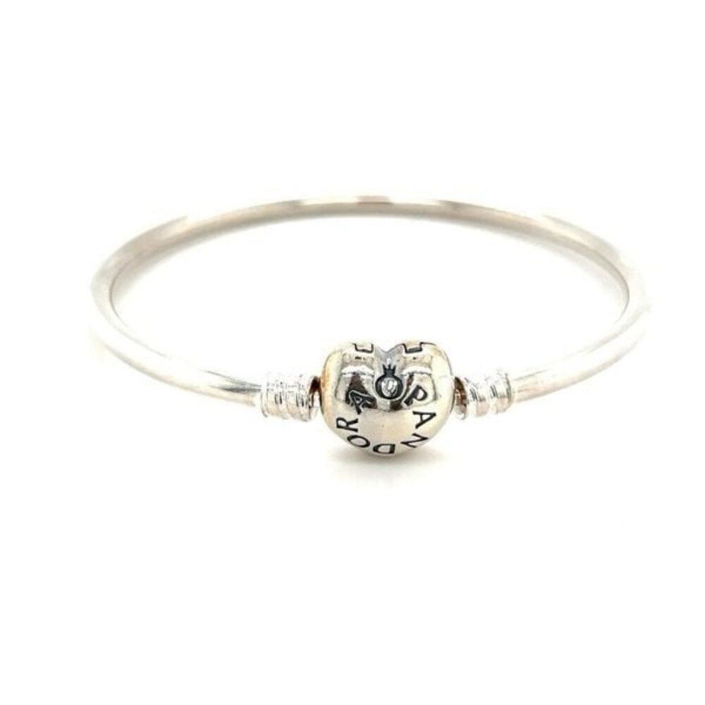 Pandora Heart Clasp Bangle‎